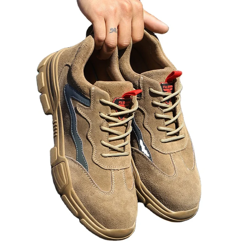 New Fashion Safety Shoe Anti-hit,Anti-stab Steel Toe High Quality Safety Shoes