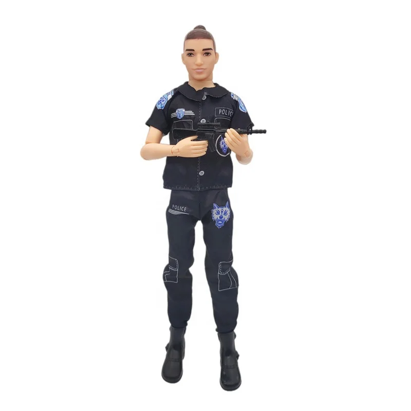 Custom 11.5 inch DIY handmade fashion camouflage uniform doll clothes For Kids