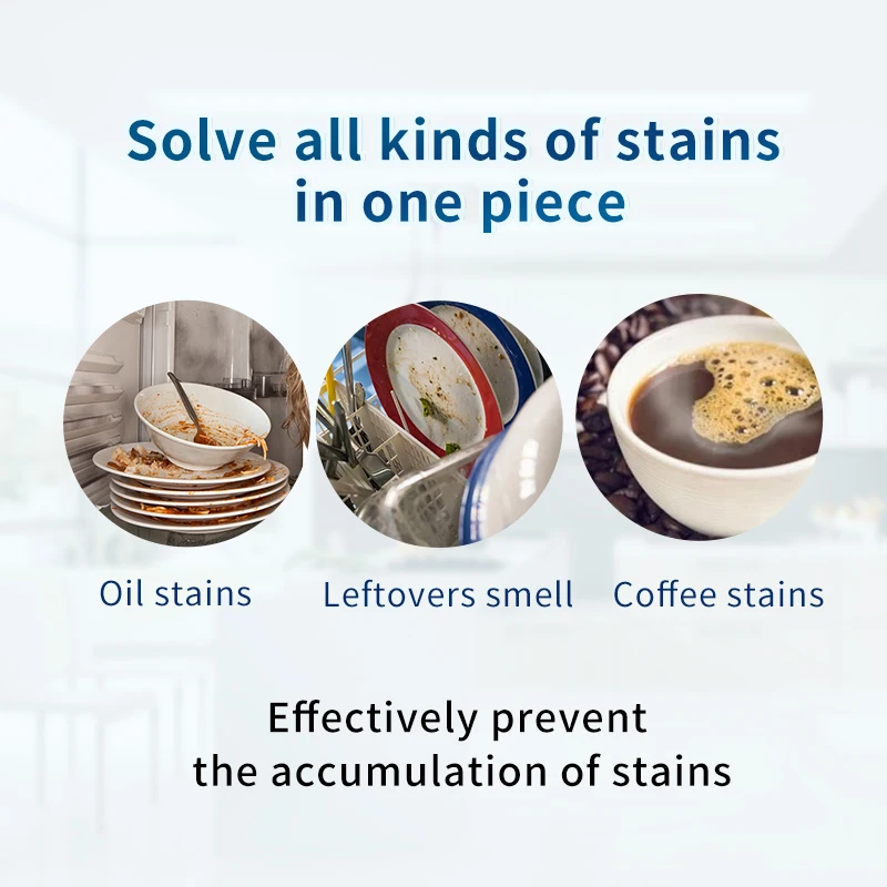 Household Solid Dishwashing Tablet Dishwashing Effervescent Cleaner Block