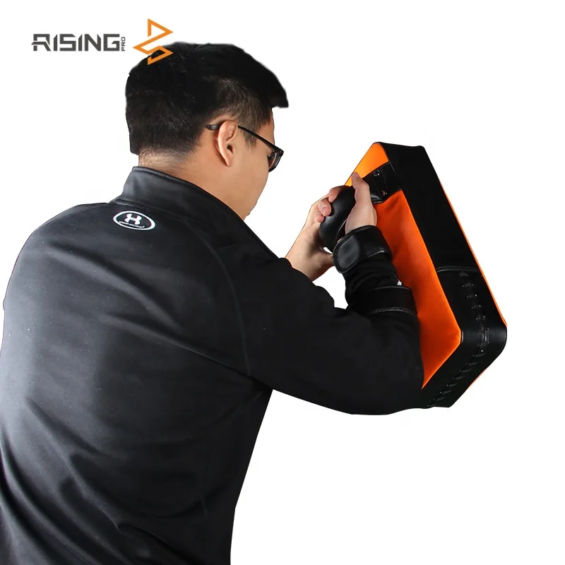 Rising custom drum karate used kick pad taekwondo boxing pads kicking muay thai kick pad