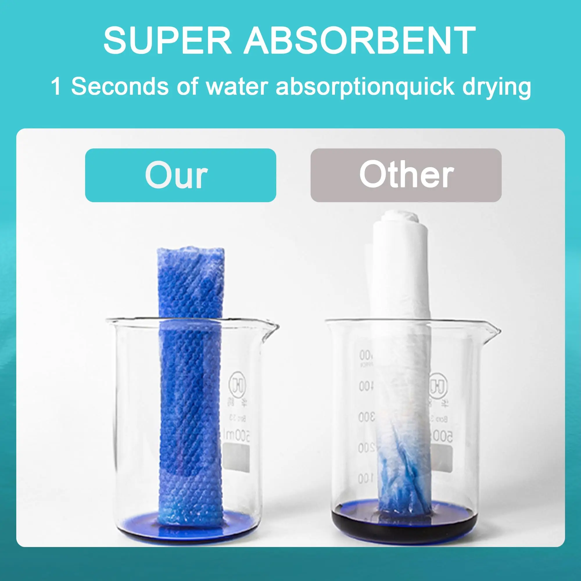 Quick Dry Disposable Spa Facial Paper Non-Woven absorbent Cleansing Face Towel