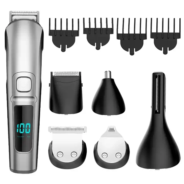 Professional Hair Clippers Nose Hair Trimmer Rechargeable Clippers Waterproof Haircut Nose Hair Trimmer Tool