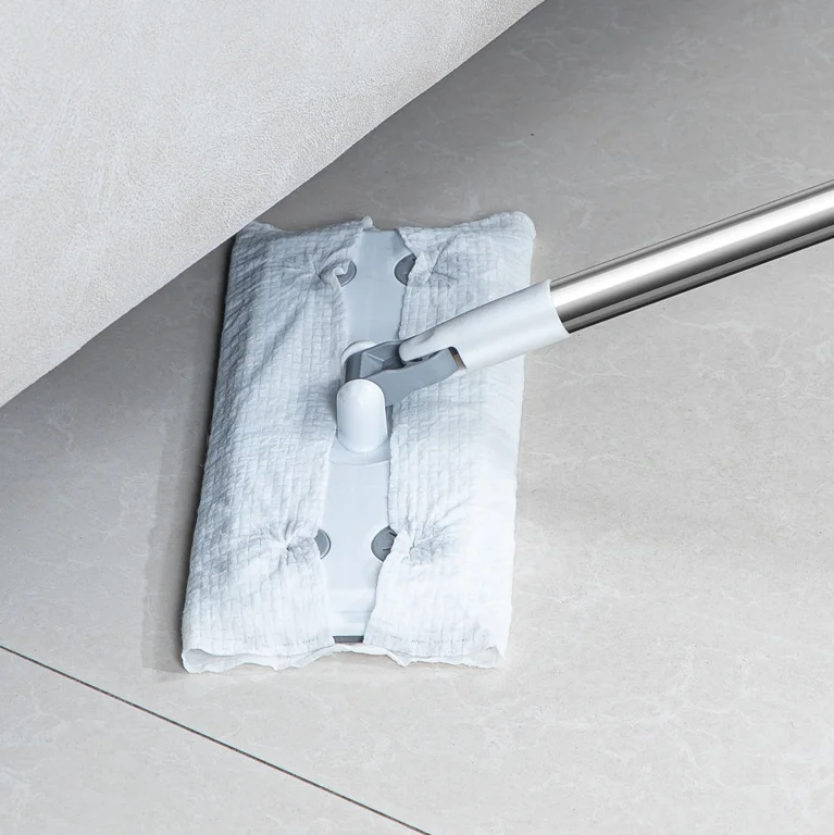 Disposable Electrostatic Dust Removal Mop Woven Technics Home Kitchen Bathroom Cleaning Cloth Floor Application Tool