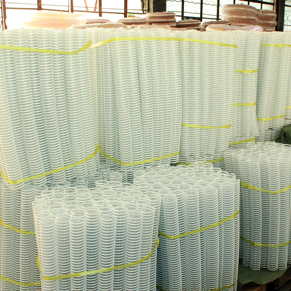 6 Inch  High Pressure  Pvc Reinforced Spiral Air Ventilation PVC Flexible Ducting Hose