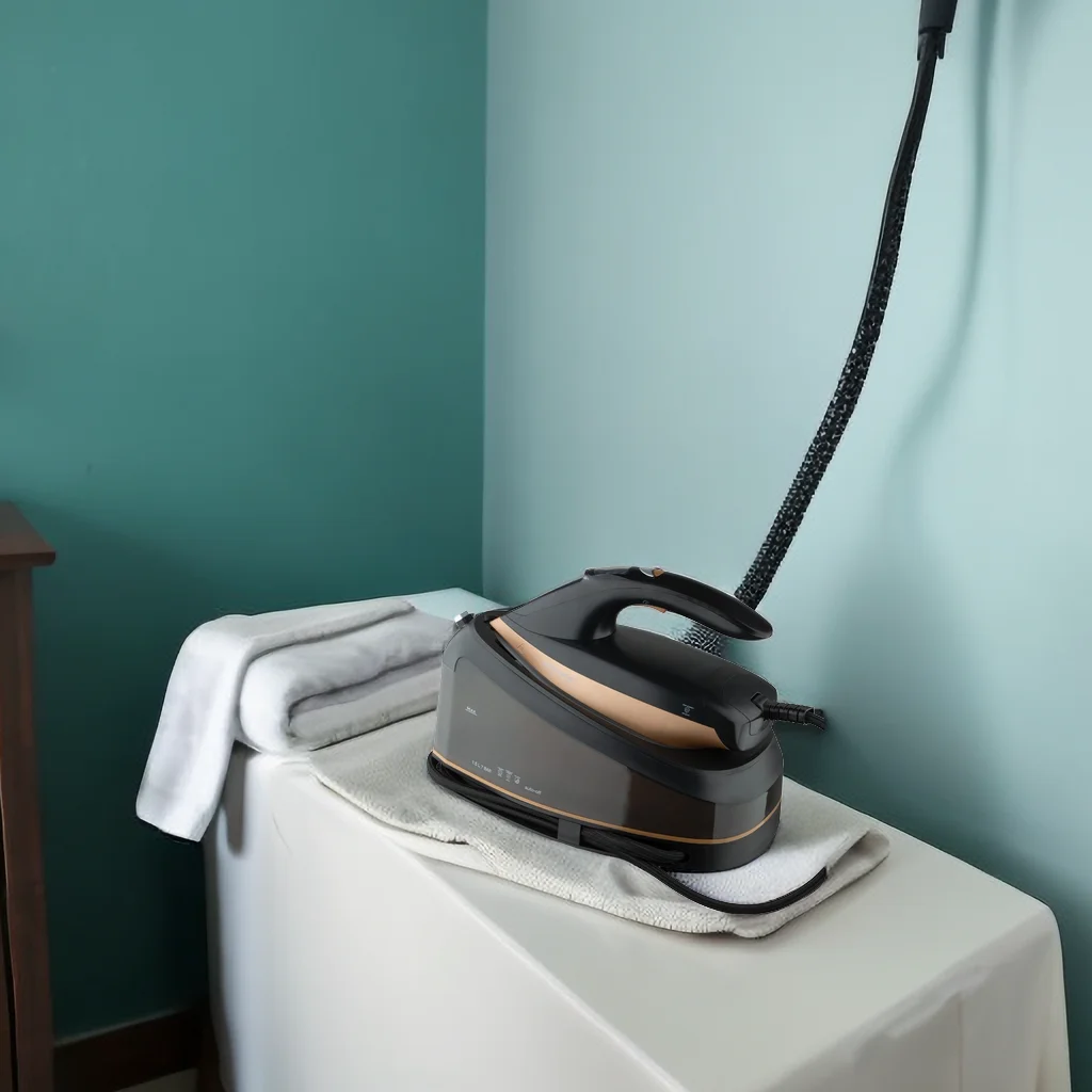 Best-selling 3000W Ceramic Floor Resistant to Dry-burning Vertical Steam Iron Commercial Household Ironing Clothes Electric ABS