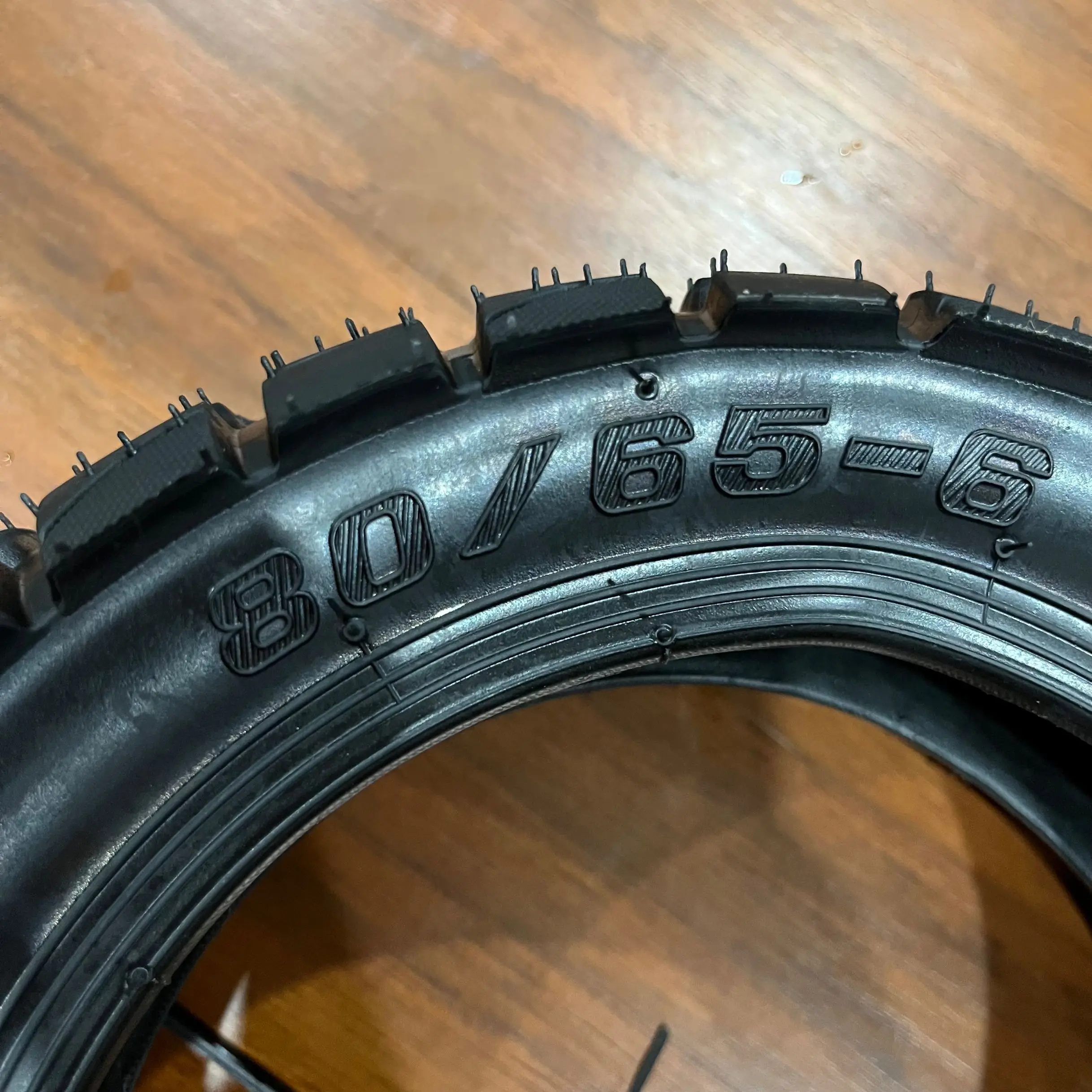 Off road motorcycle tire mini bike tires fat tyre for electric scooter 80/65-6