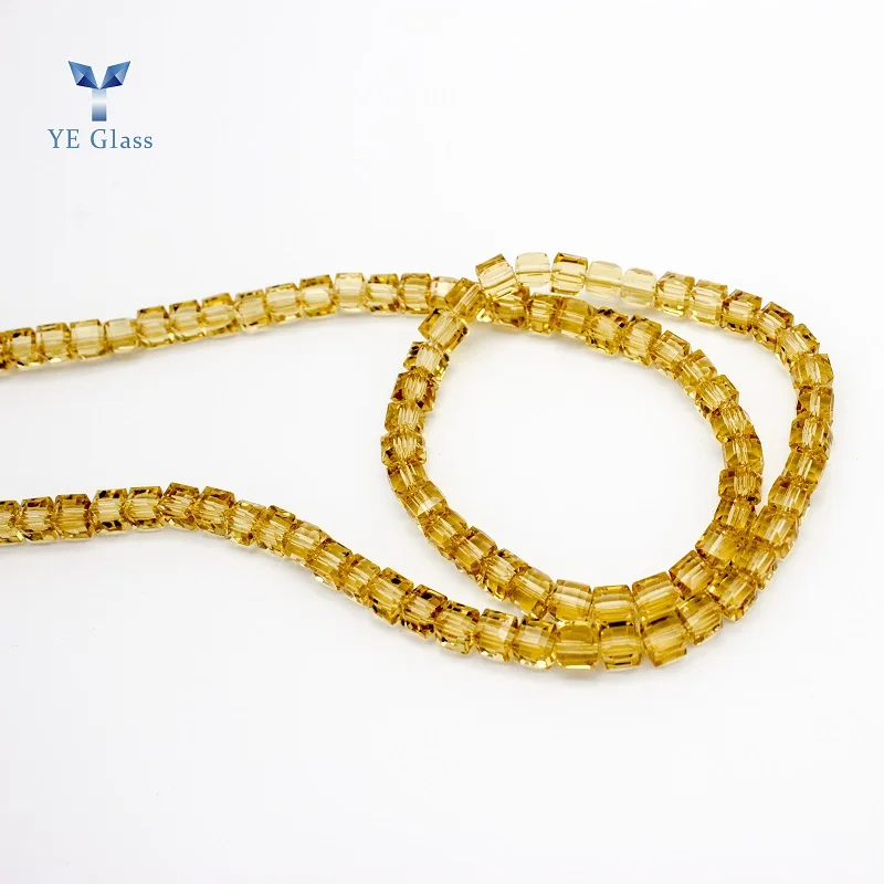 Wholesale High Quality Chinese 8mm Crystal Gray Glass Beads