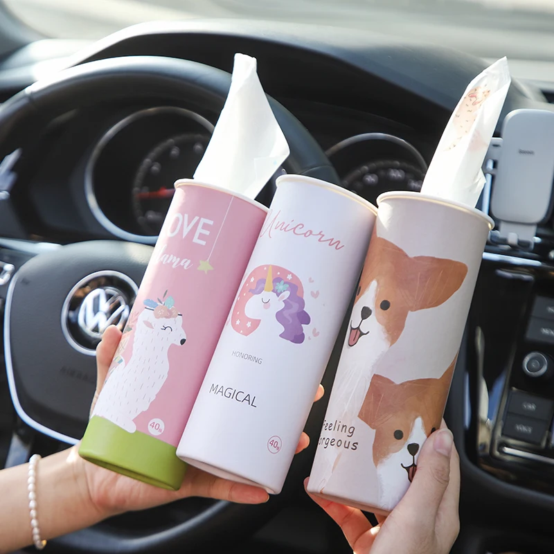 High quality custom design printed luxury tea coffee honey tissue paper packaging cardboard cylinder round paper tube gift box