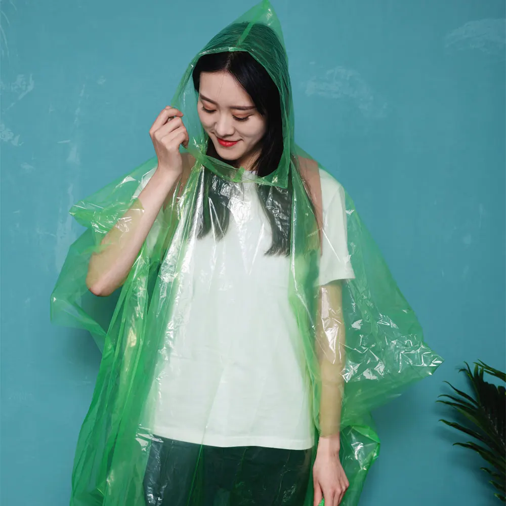 Оптовая продажа, дождевик, пончо, плащ, пластиковый дождевик желтого цвета для взрослых