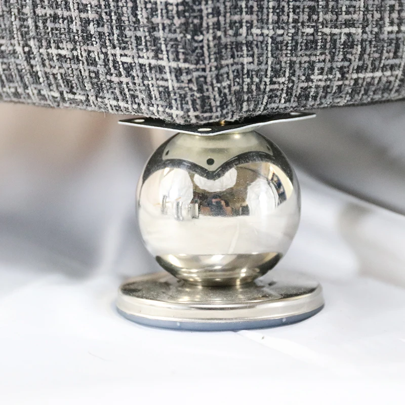 Wejoy Wine glass cup chrome plate iron cabinet accessory metal sofa chrome legs hardware for furniture