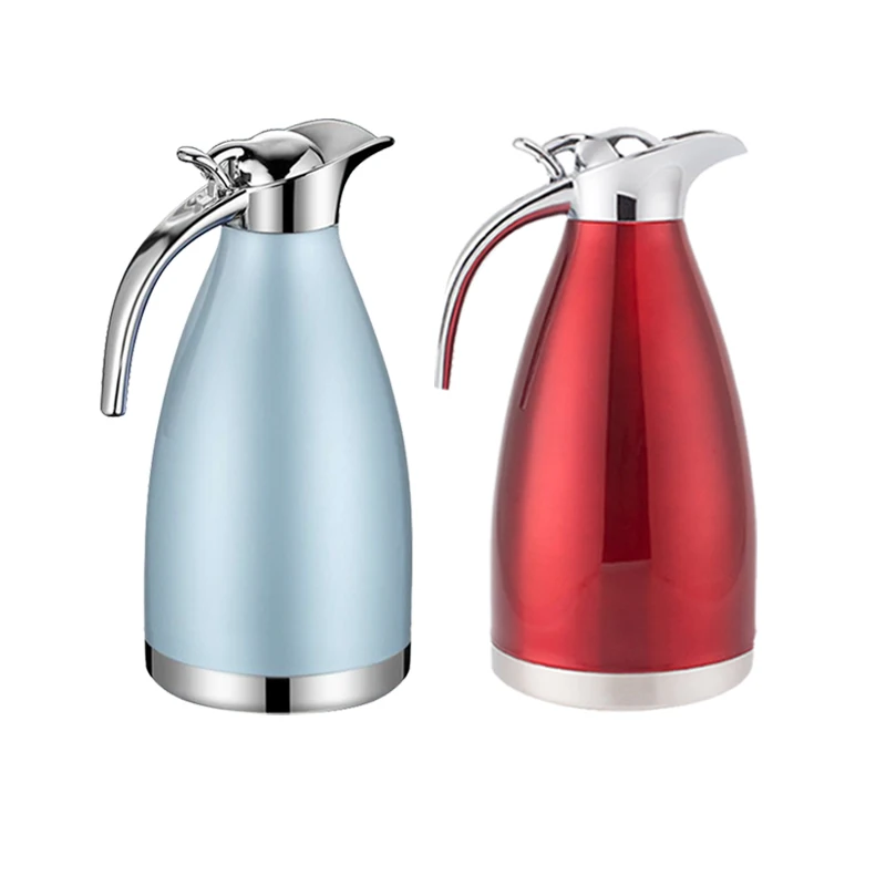 Thermal Coffee Carafe with Lid Coffee Tea Carafe Heat & Cold Retention  1.5L/2 Liter
