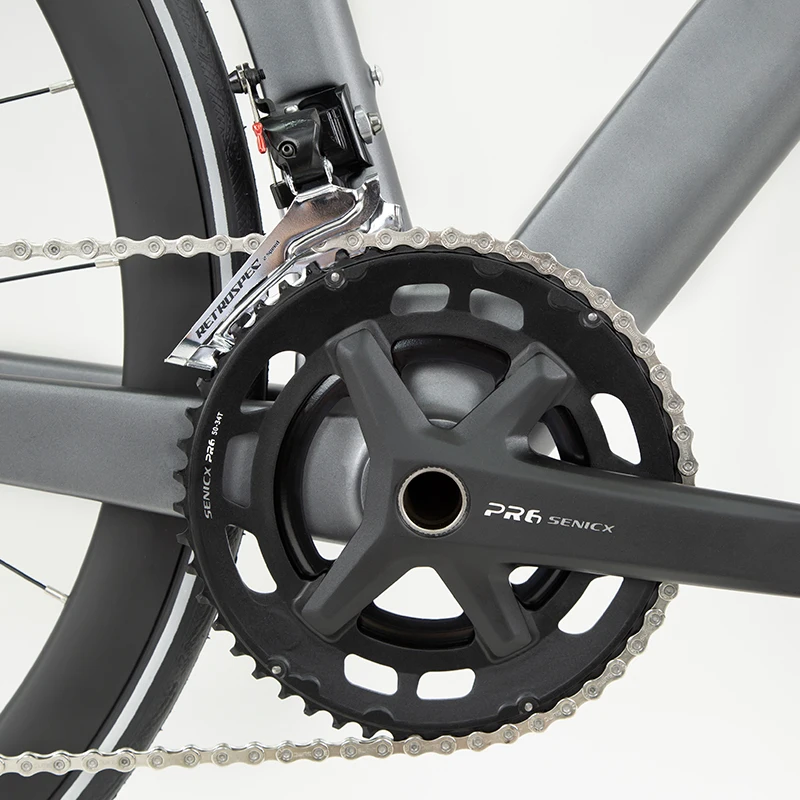 R10 Road Bicycle 700c RS 22 Speed Racing Carbon Fiber Frameset Road Bike with Full Hydraulic Disc Brake