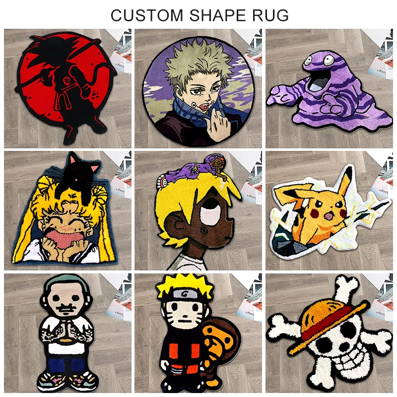 Carpets And Rugs Custom Tufted Rugs Shape Door Mat Custom Tufted Wool Rugs