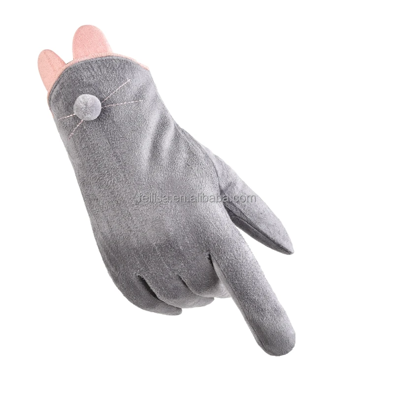 
Fashion gloves for women wholesale All-fingered warm female gloves 