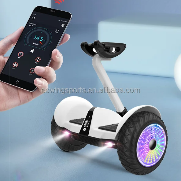 High Quality 2 Wheel App Control Self-Balancing Electric Scooter 750w Dual Motor Kids Adults Hoverboard Seat
