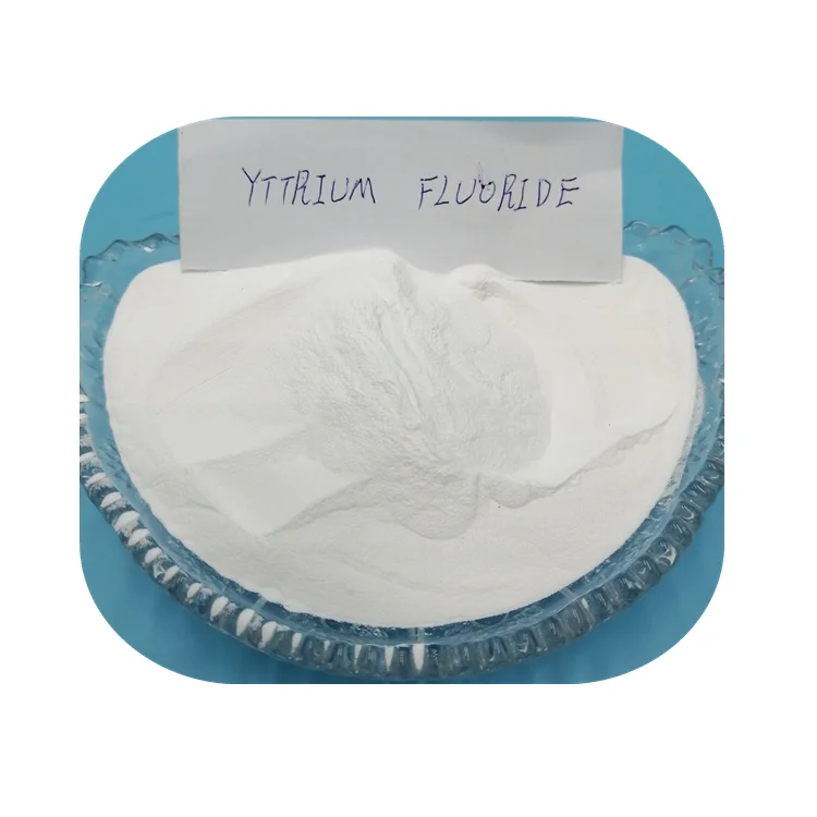Factory Price 99.99% Yttrium Fluoride YF3 CAS No 13709-49-4