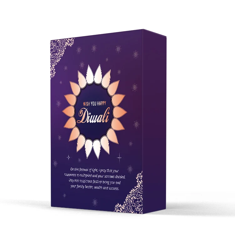 Упаковка для конфет Diwali с индивидуальным логотипом от поставщика подарочные упаковочные коробки