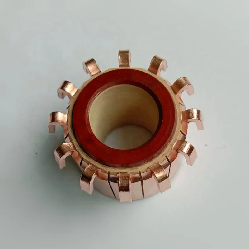 
12 hooks segmented armature commutator/collector/kollektor for water pumps in Middle-east market 