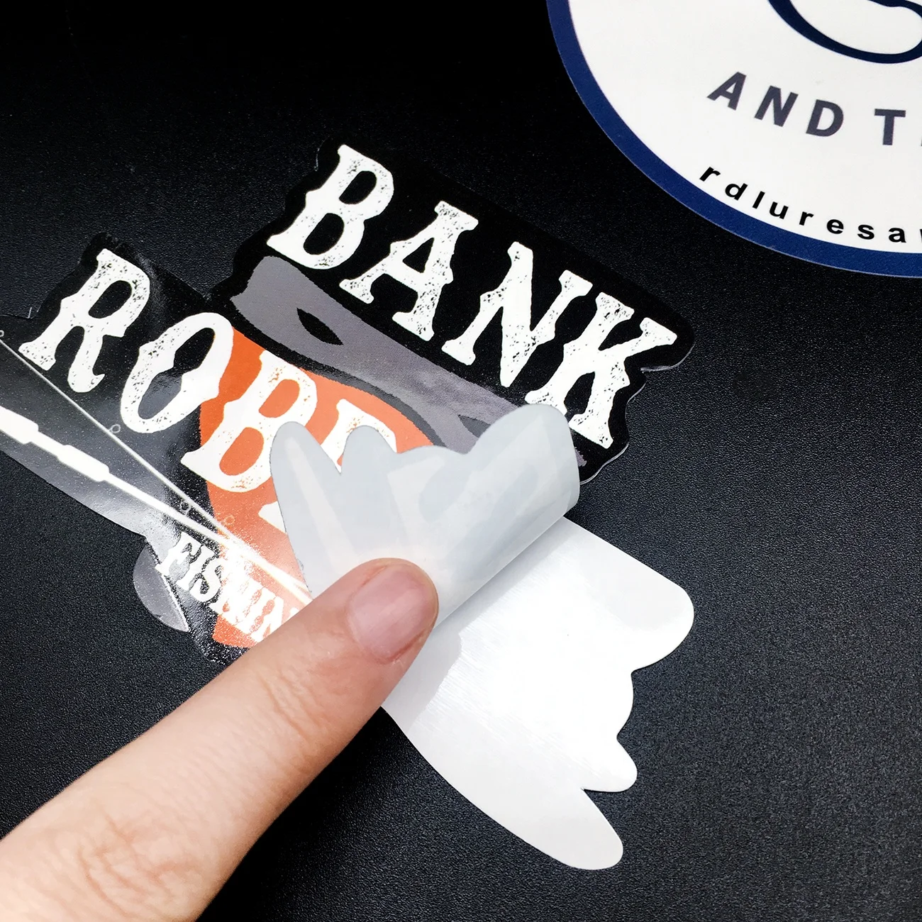 
Custom Printed Vinyl Die Cut Logo Bumper Stickers 
