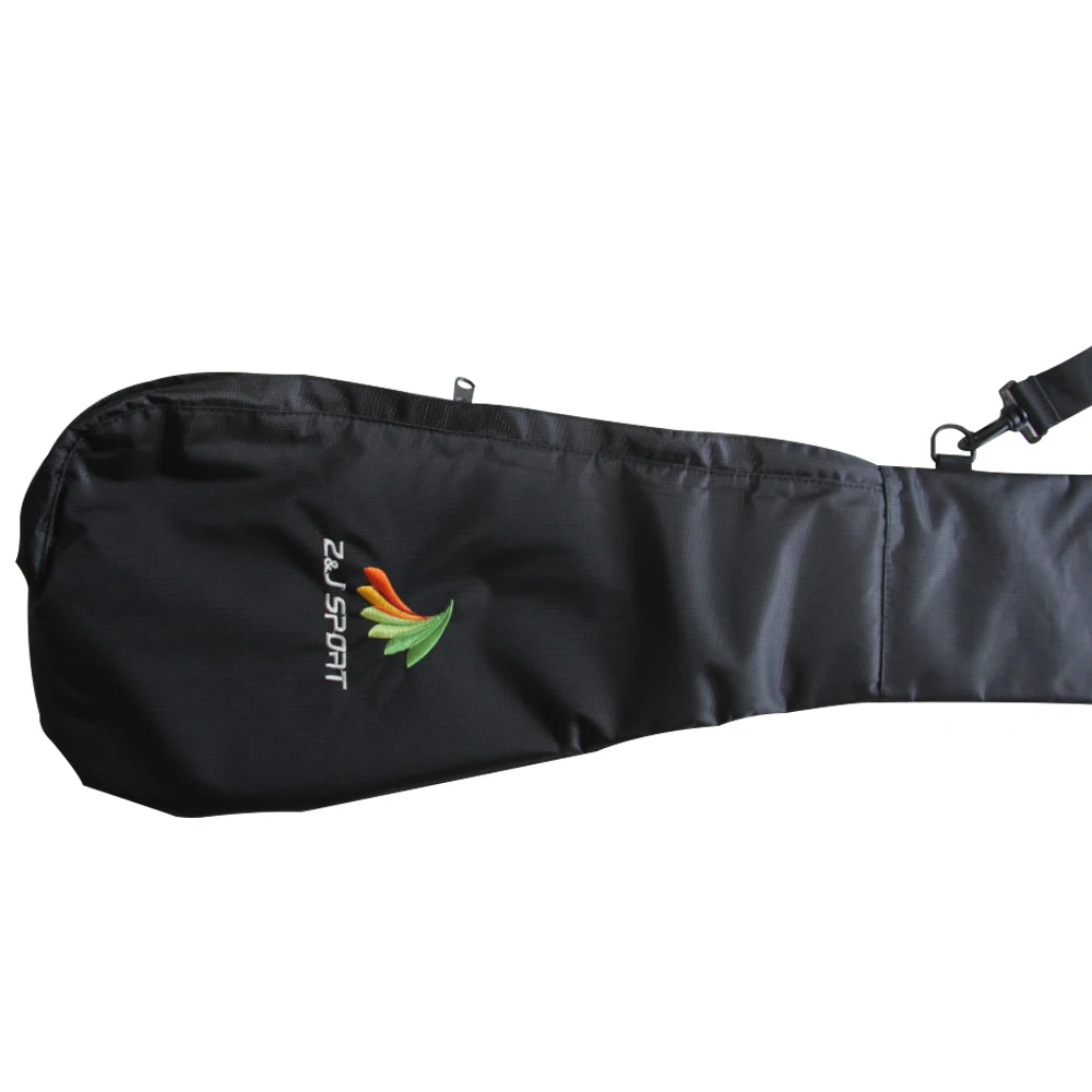 ZJ Sports Durable Black Bag  for SUP Board Paddle With Adjustable Strap