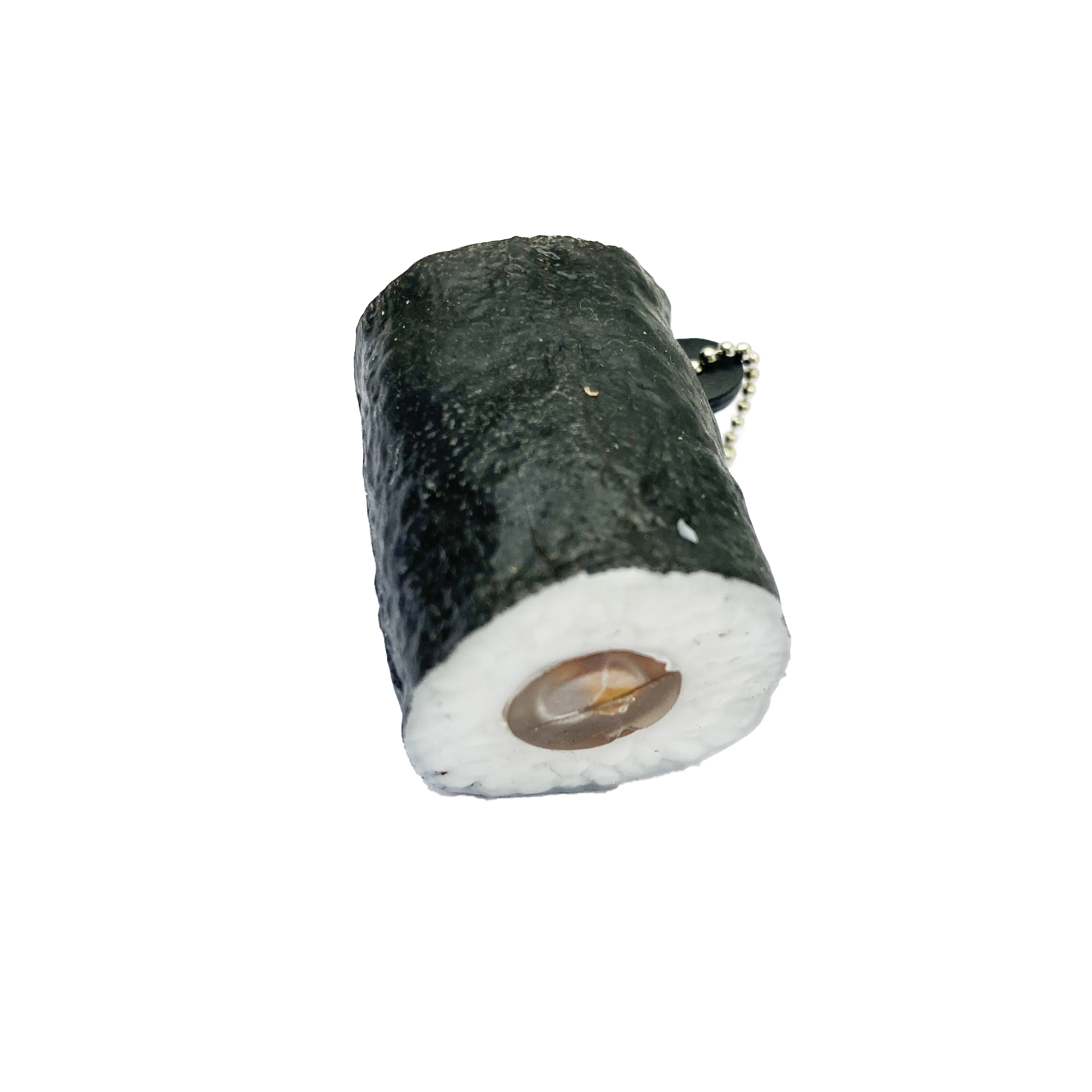 Hot Seller TPR Fidgets Toys Sushi Pop Squeeze Rubber Sushi Squishy Stress Keychain Toys