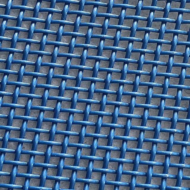 Polyester Square Mesh Food Filter Conveyor Belt Shipping Express Wooden Box Carton For Environmental Protection Industry