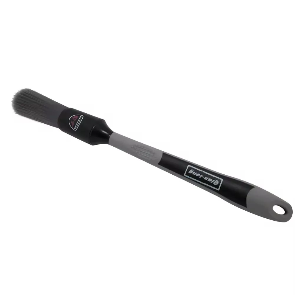 chemical resistant bristles rubber wheel care tool cleaning car detail brush