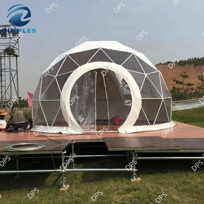 New Arrival Transparent Dome Tent Garden Igloo Geodesic Luxury Camping Dome Tent