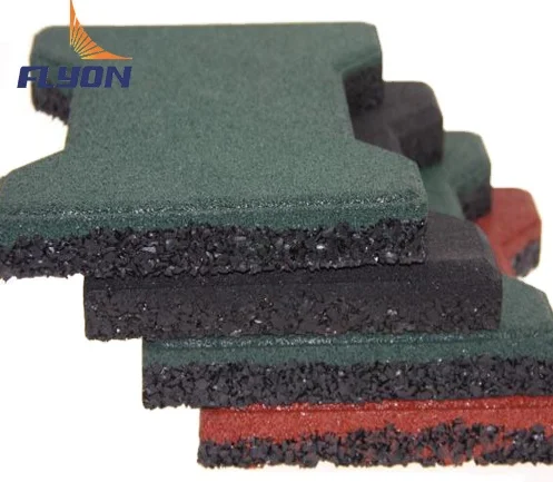 Best Price Bone Shape Rubber Horse Stable Mat/ Dog-Bone Shape Rubber Brick Tiles