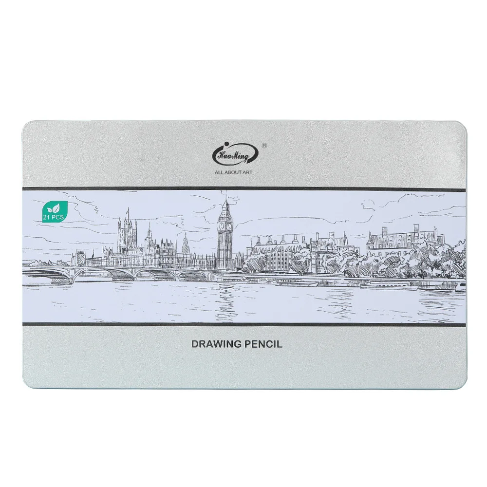 29Pieces Professional Art Supplies Students Painting Tool Drawing Sketching Pencils Kit Set