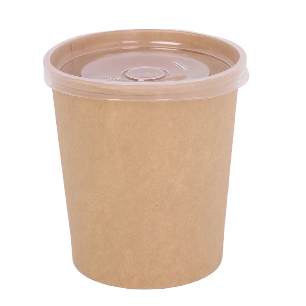 Custom Wholesale Printing Disposable paper soup cup with lid custom printing eco friendly cups for tea,coffee