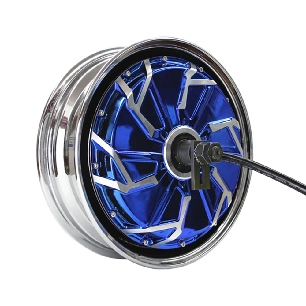 High Quality 12*3.5inch 3KW 260 40H V4 80kph for Electric Motorcycle Engine Hub Motor Qs Motor