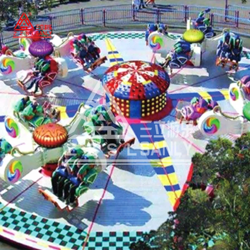 Покупайте уличный парк развлечений Lunapark веселая ярмарка Funfair карусель вращающаяся сумасшедшая брейк-данс для продажи