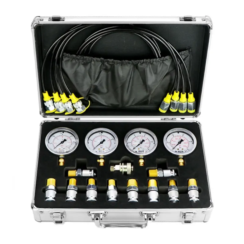 Щепка экскаватор манометр тест точность для гидравлического цифрового манометра