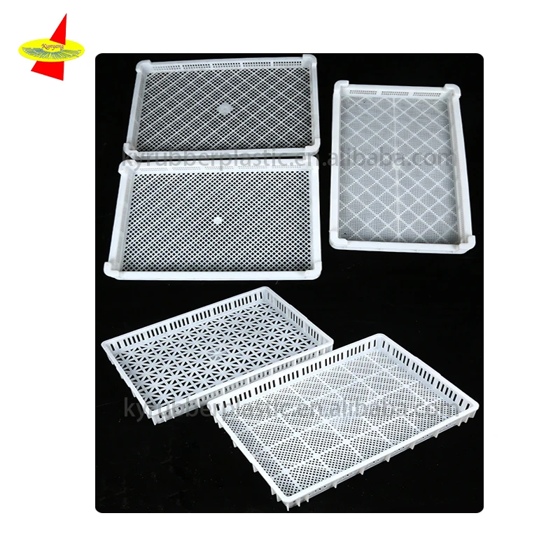 Ready Made Plastic Drying Tray With Grid, OEM Custom Injection Molded Plastic Freeze Trays, Off The Shelf Freezing Tray