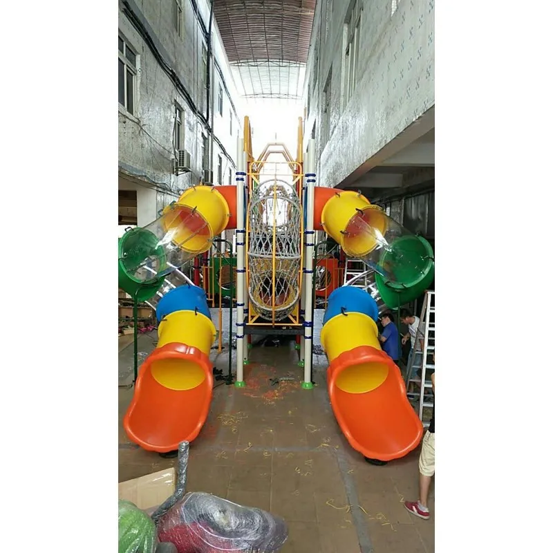 Large size Pool game swimming outdoor water slide kids playground water park