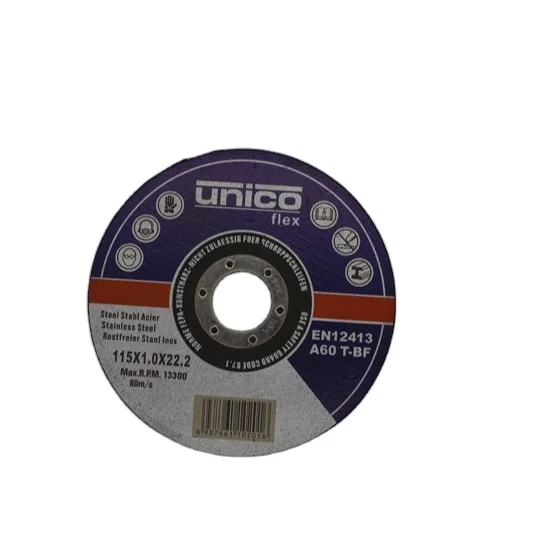 115x1.0x22.2 4,7in factory high quality 115mm cutting disc jiangxi t41 disc