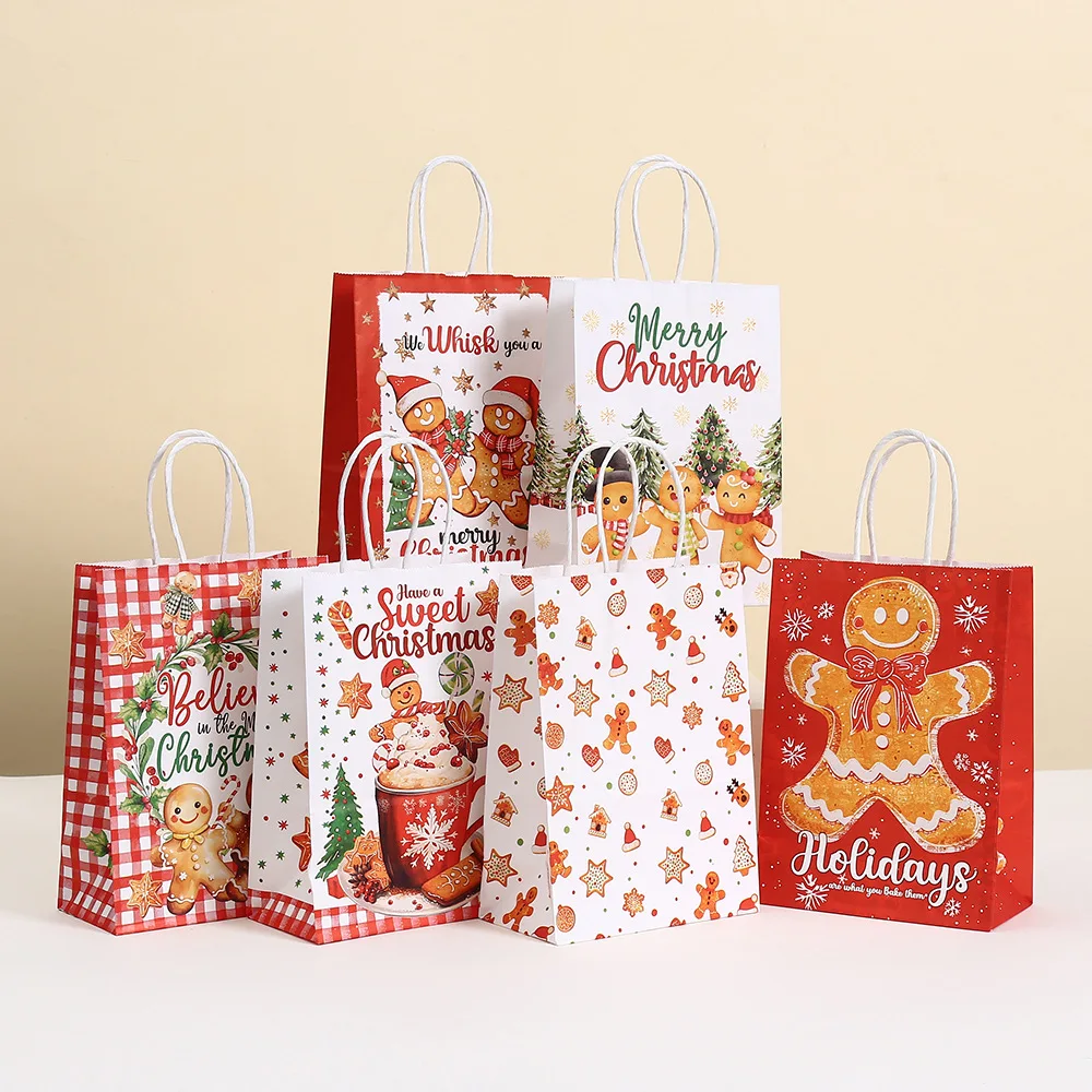 personalized custom paper tote bags black small kraft paper bag brown christmas paper bags with your own logo handles