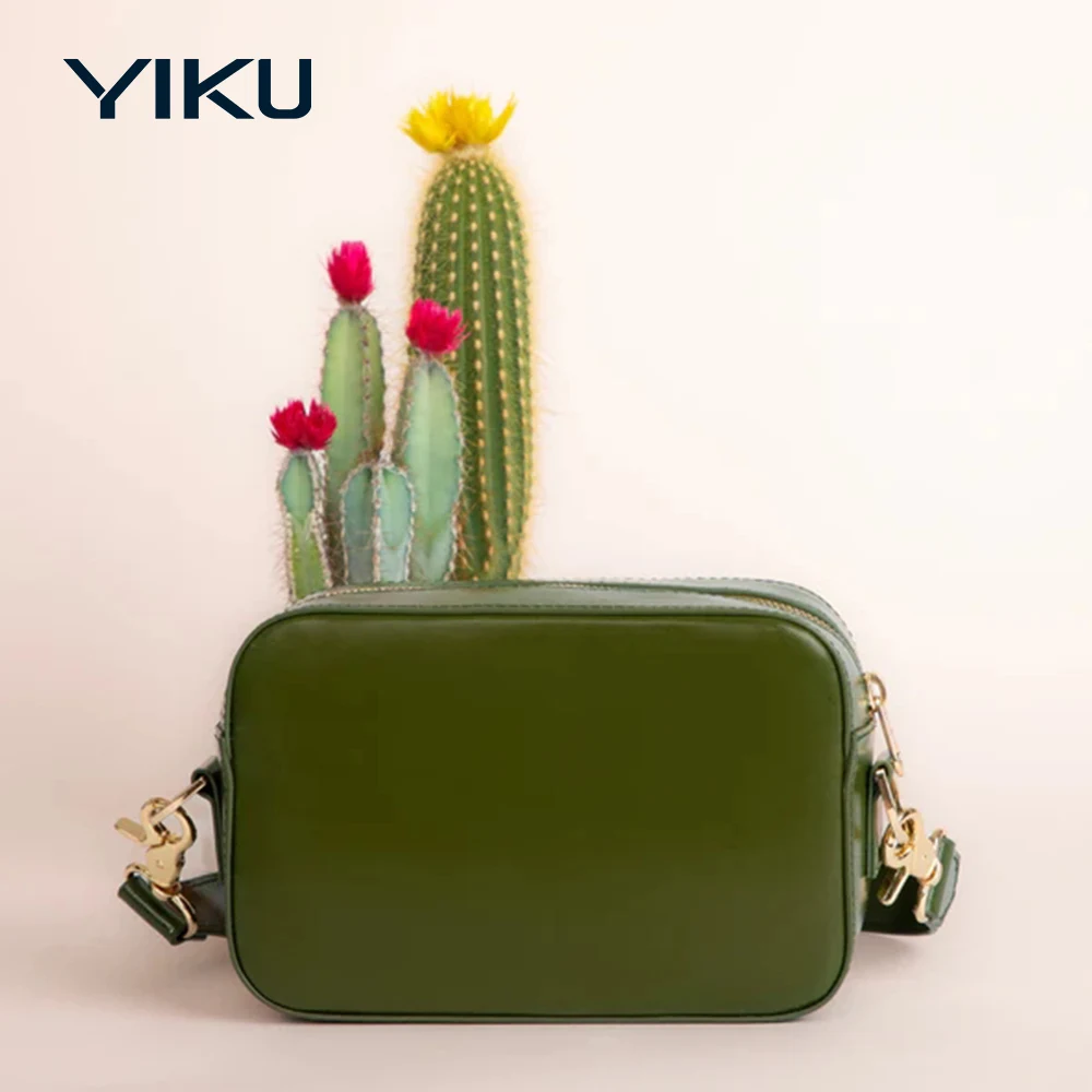 Custom Vegan leather Cactus leather shoulder cross body fashion ladies bag for woman