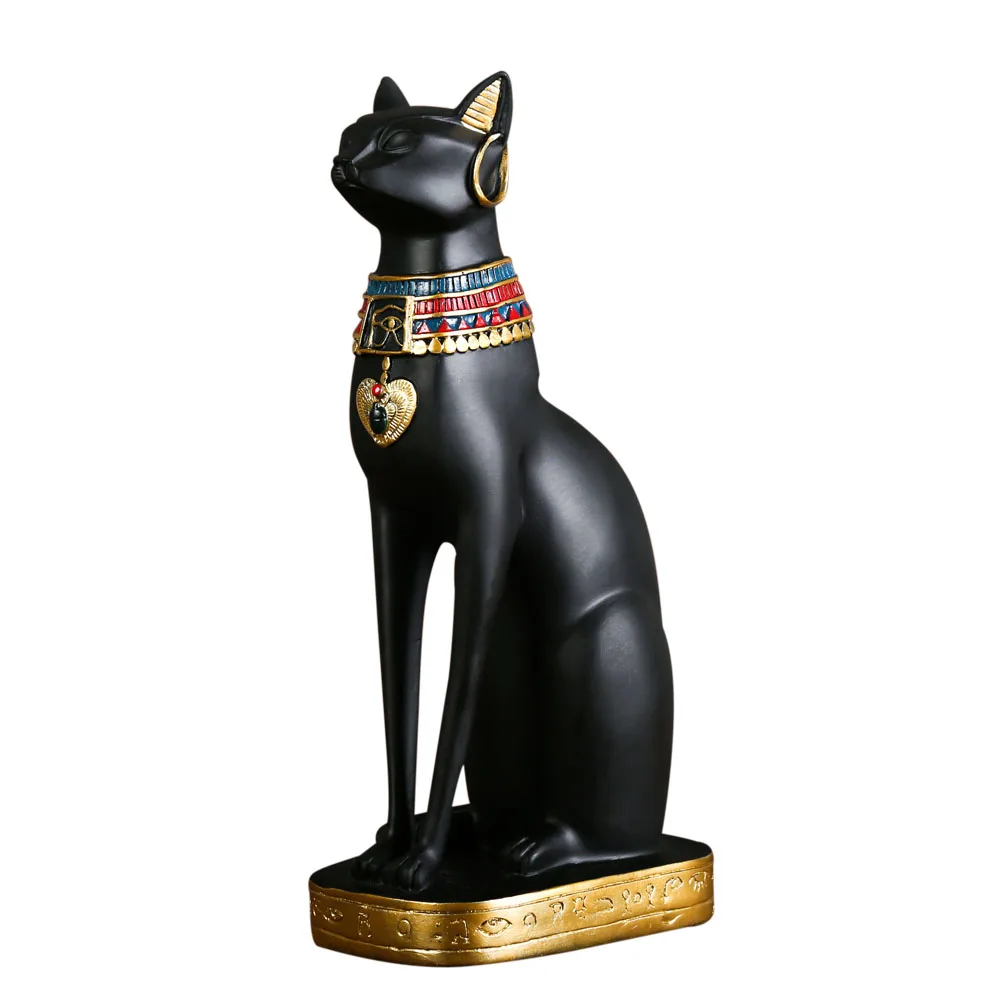 Special Hot Selling Egyptian Cat Ornaments Bookends Resin Crafts Folk Crafts Home Living Room Decor Table Interior Decoration