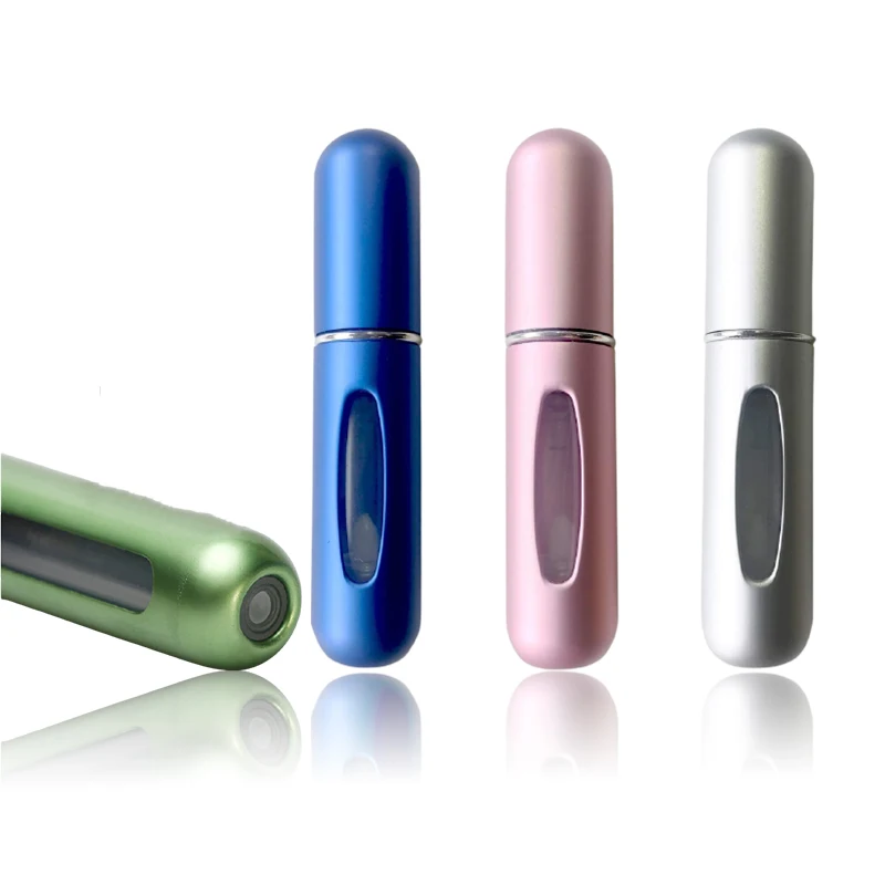 5ml Mini Perfume Bottle Travel Refillable Perfume  Spray Bottle Perspective Window