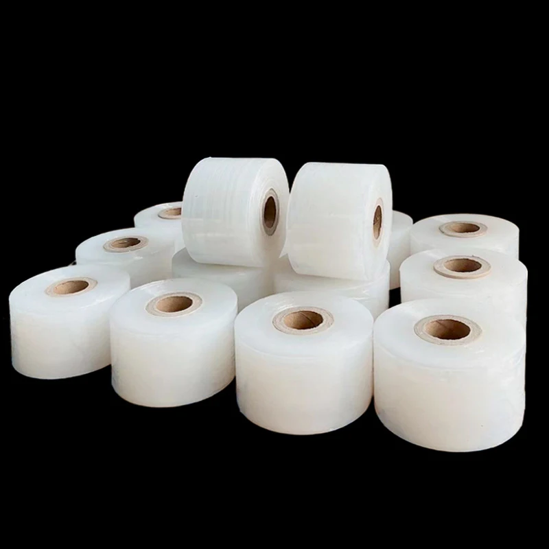 Wrapping Plastic Handle And Machine use LLDPE Pallet Polyethylene Film Pallet plats Export Hot Selling Stretch Film Indonesia