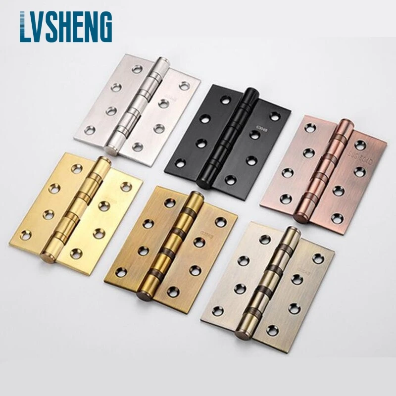 4*3*2.5mm Polished Surface Bisagras 4 Inch High-end Stainless Steel Door Hinges Furniture Decorative Accessory for Heavy Door