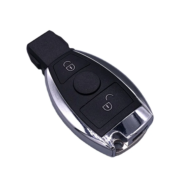 
hot selling 2 button smart key shell with 1 battery holder for Mercedes Benz 