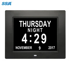 Smart Creative Wall Digital F30 White Digits Church Hospital Electronic For Module Sublimation Masive Closter Clock Frame Clock