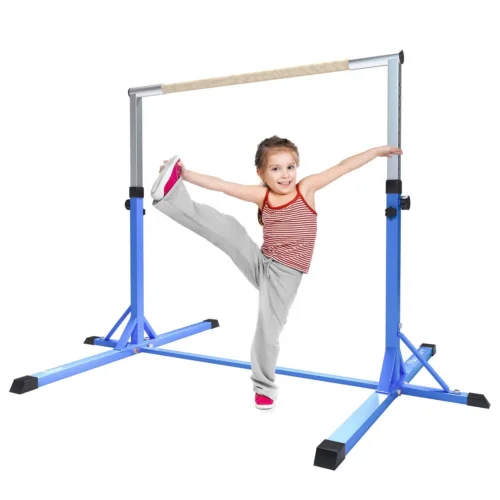 Hot Sell Gymnastic Equipment Scalable Kids Horizontal Bar