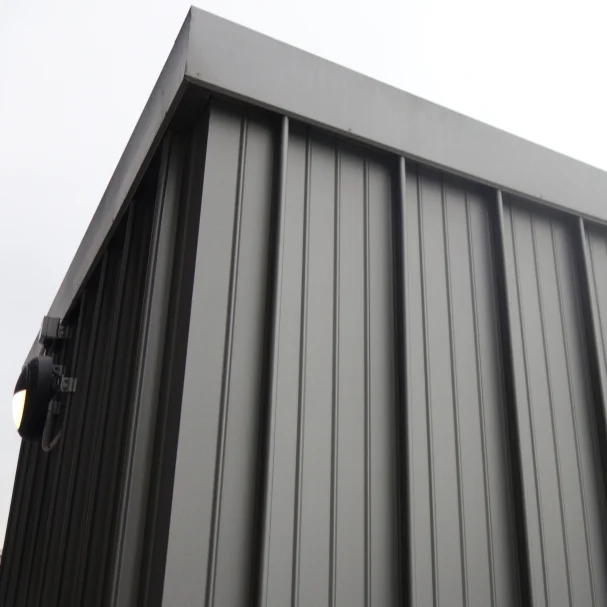 Metal Aluminum Alloy Standing Seam Roofing Facade Cladding System-Aircraft Hangar