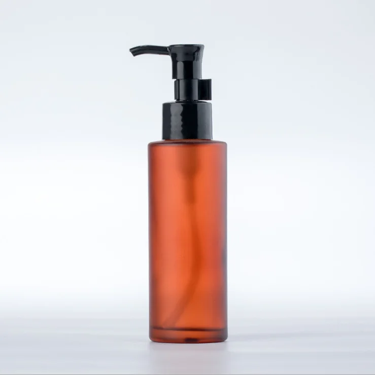 perfume cosmetic herbal oil hair pump sprayer glass bottle cream pump