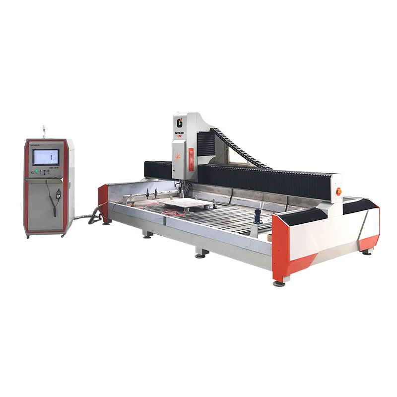 5 axis granit bridge saw stone cnc quartz stone router and cutting machine 5 axis cnc stone cutting machine