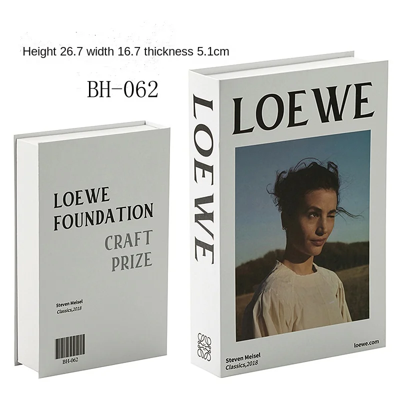 RS1138-2 Custom Modern Luxury Brands Household Decorative Books Art-Themed Paper Books for Home Decor